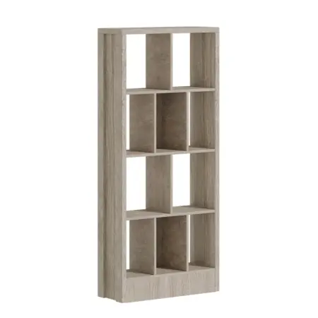Chilipir Biblioteca Dividre stejar sonoma melamina 80x30x181 cm