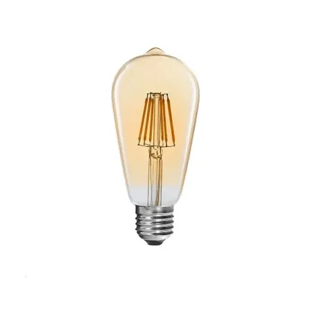 Bec LED ST64 4W 3000K E27 chihlimbar 6.4x6.4x14.7 cm Preț redus