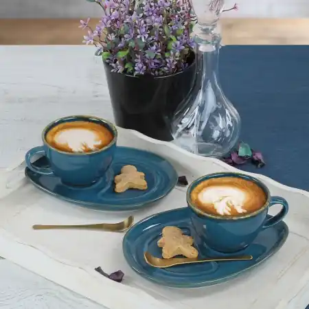 Nu rata Set cesti de cafea (4 bucati) A839700 Multicolor 9.2x9.2x6.9 cm