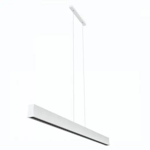 Lustra moderna alba liniara cu led 3000k 2650lm Hanok Reducere
