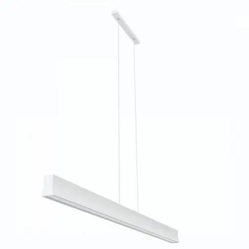 Lustra moderna alba liniara cu led 3000k 2850lm Hanok Promoție