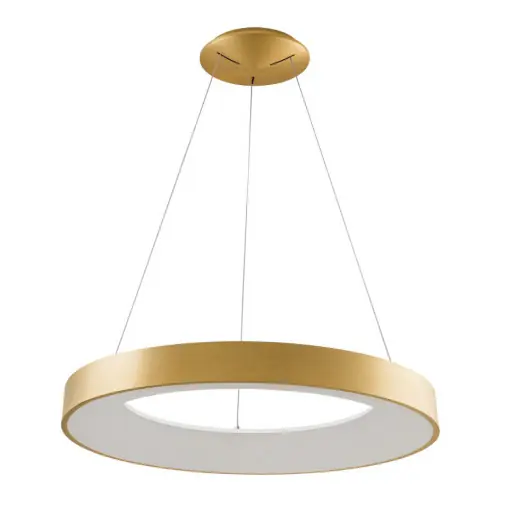 Bestseller Lustra moderna aurie rotunda cu led Giulia d80 3000k