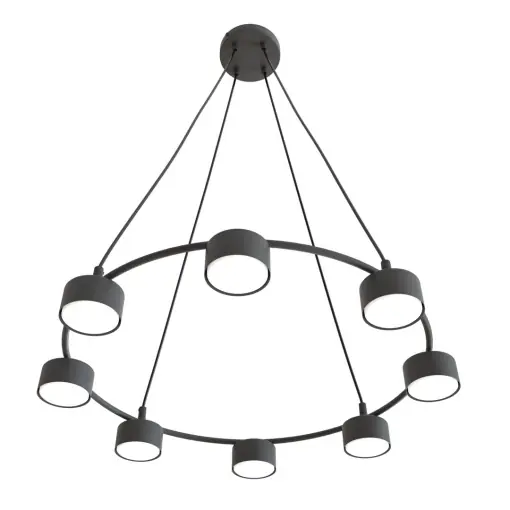 Ultima șansă Lustra STARLIT 8 Negru