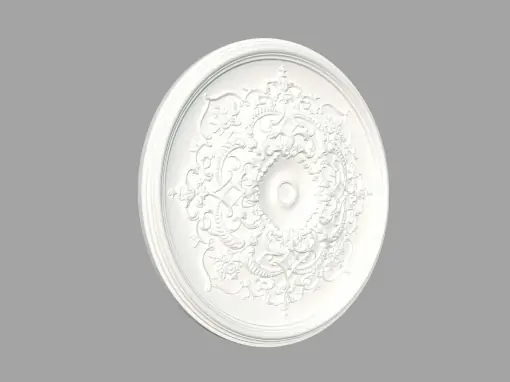 Bestseller Rozeta decorativa plafon de interior din poliuretan R90 dimensiuni Ø900x58mm