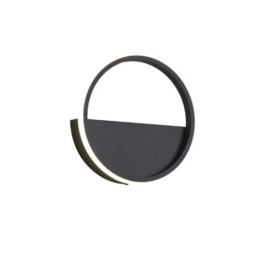 Aplica perete LED 8W 3000K KITESURF Negru 8592 Ofertă