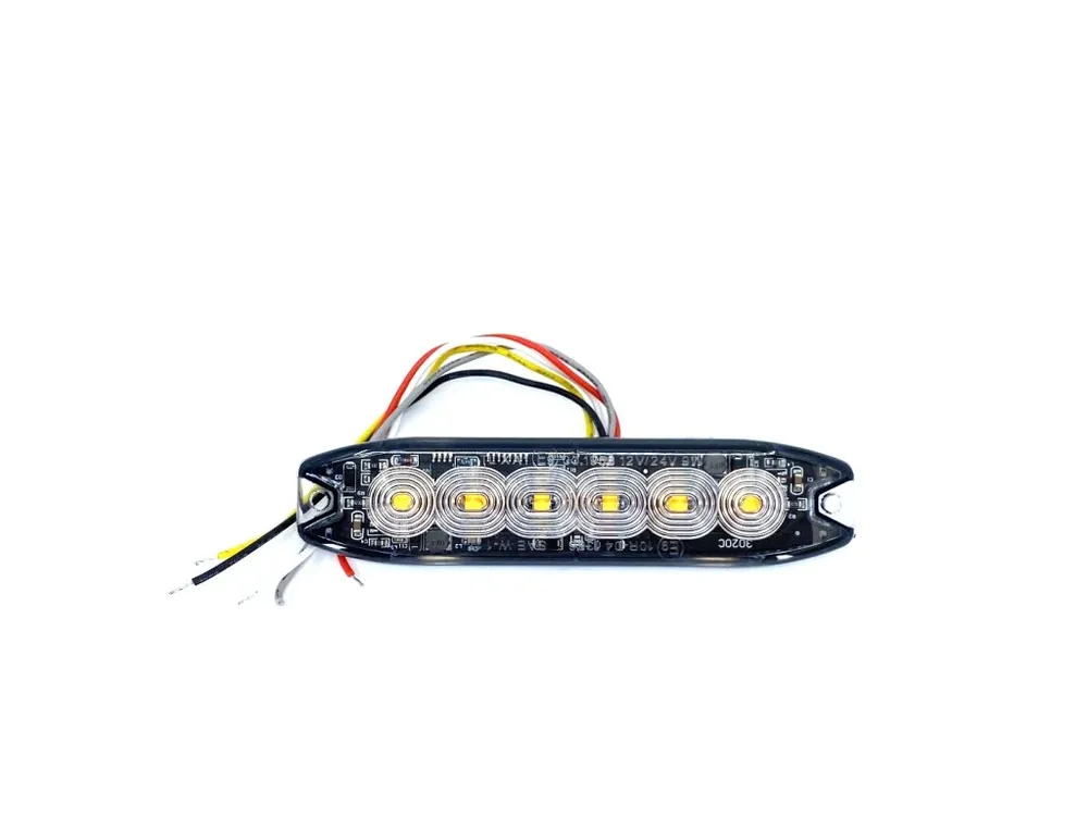 Comandă acum Lampă de avertizare LED 6xLED, subțire, 20W, 3 moduri, 12/24V [LW0038-2]
