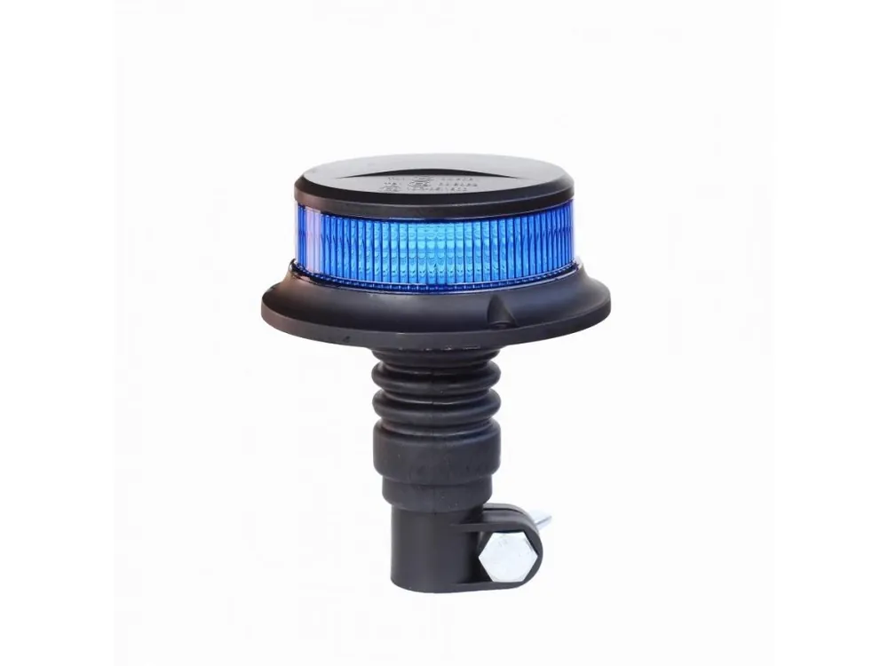 Cumpără online Far de avertizare LED albastru 27W, FLEX, 12/24V, 3 moduri, R10 R65 [ALR0057]