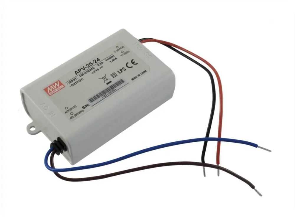 Mai ieftin Sursă LED Meanwell, APV-25-24, 25W, 24V, IP67