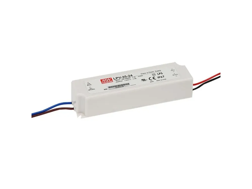 Reduceri Sursă LED Meanwell, LPV-35-24, 35W, 24V, IP67