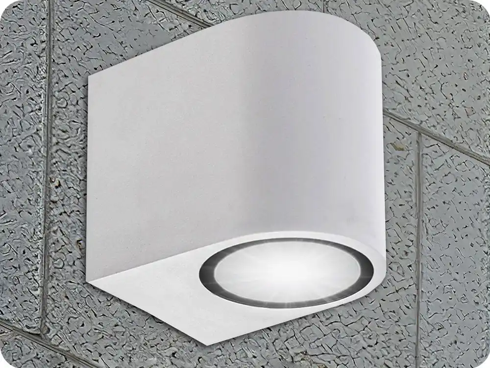 Preț promoțional Aplic LED 1xGU10, IP54, alb [SLIP007009]
