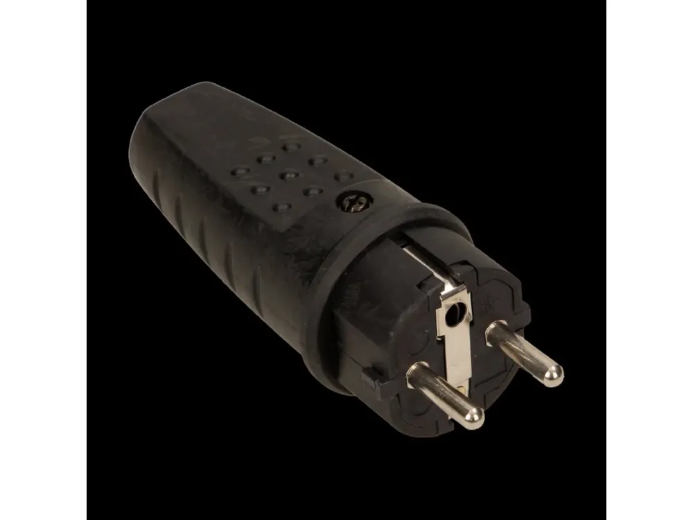 Disponibil imediat ORNO dop de cauciuc pentru umiditate drept, 16A, IP44, negru [OR-AE-1315]