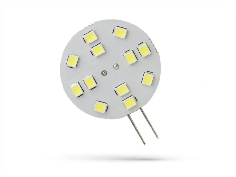 Premium Bec LED cu spectru G4, 2W, 12LED, 12V, 30mm [WOJ+13782]