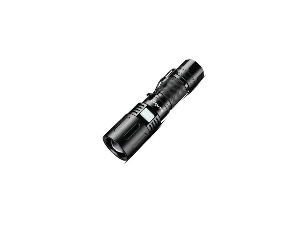 Cumpără online Lanternă LED reîncărcabilă Superfire 36W 1500LM 350m IP34 5 moduri 3700mAh [X60-T]
