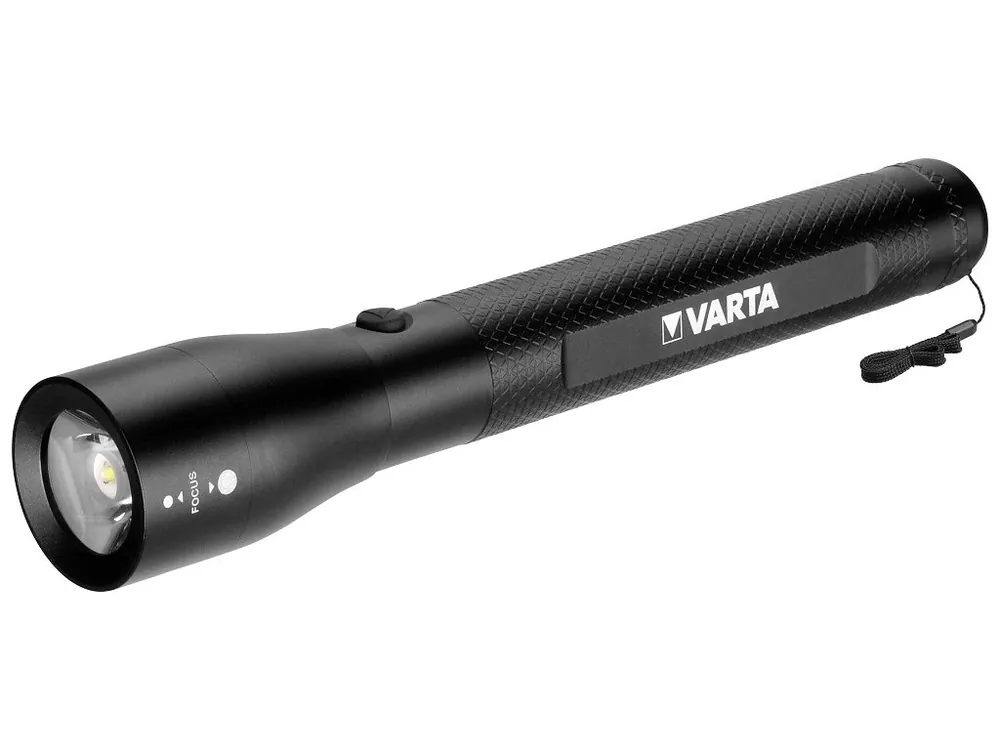 Reducere specială Lanternă Varta LED High Optics, 2xAA, 3W, cap glisant, reglabilă [VAR18811]
