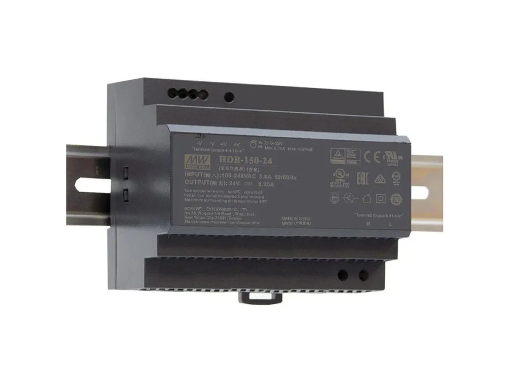 Cumpără online Sursă de alimentare pe șină DIN, 150W, 24V, HDR-150-24