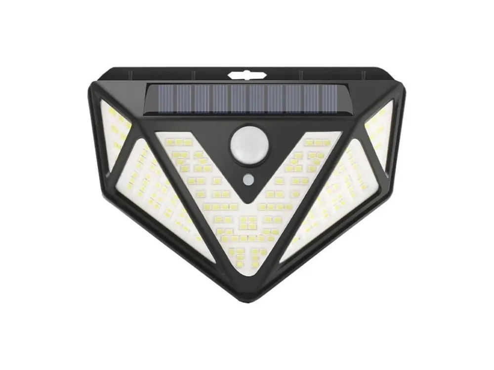 Lampă solară LED Superfire cu senzor PIR, detecție 3-5m, 33W, 220lm, 1200mAh [FF6-B] Chilipir