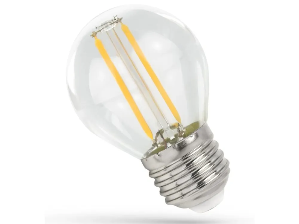 Comandă acum Bec LED Spectrum Retro E27, G45, 1W, 100lm, 3000K [WOJ+14581]