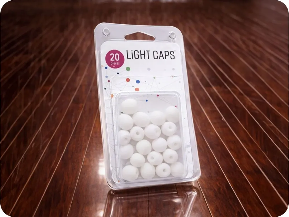 LIGHT CAPS® alb, 20 buc la pachet Reduceri