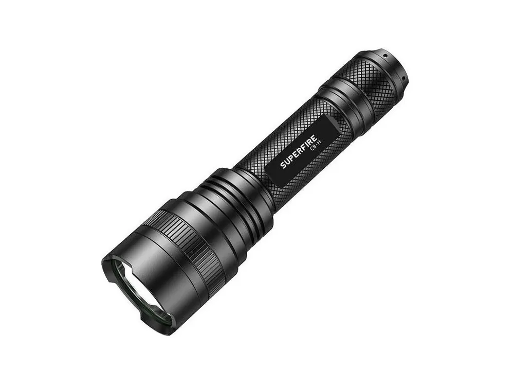 Reduceri Lanternă LED reîncărcabilă Superfire, 15W, 950lm, IP46, 5 moduri [C8-H]