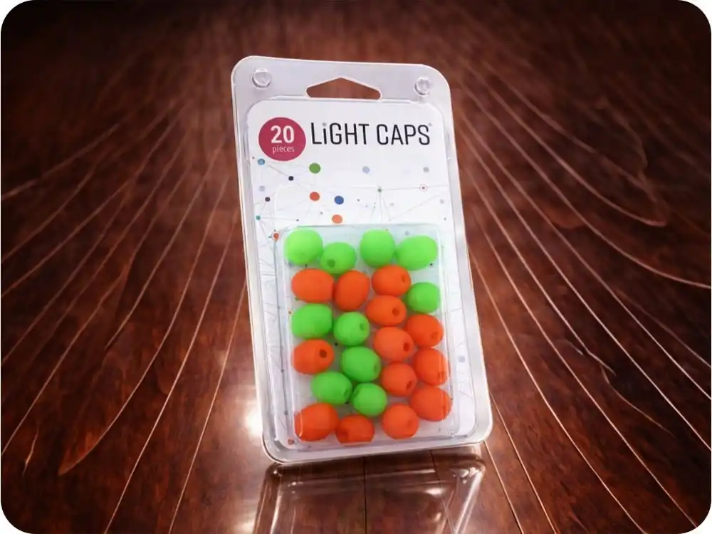 Super ofertă LIGHT CAPS® amestec portocaliu+verde, 20 buc la pachet