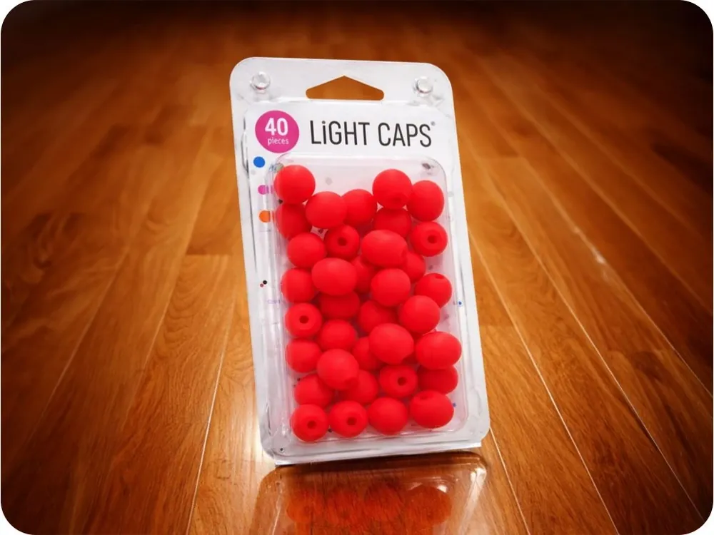 LIGHT CAPS® roșu, 40 buc la pachet Reducere de preț