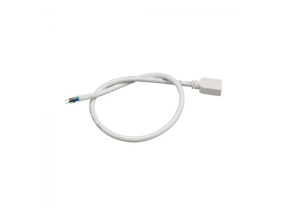 Cablu de prelungire RGB cu conector de 0,5 m 4x0,5 mm2 Preferatul clienților