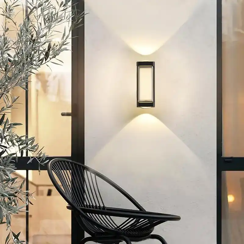 Aplica LED Exterior AX151BK 8W Negru Calitate înaltă