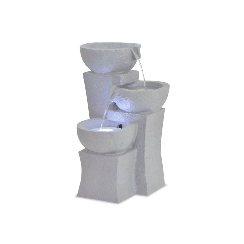 Preț promoțional Fantana de interior din polirasina cu iluminare led