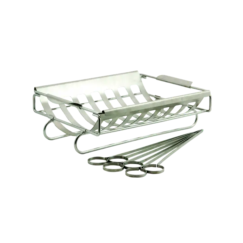 Accesoriu pentru gatit Kebab si suport pentru coaste Grand Hall A06604050T Ofertă