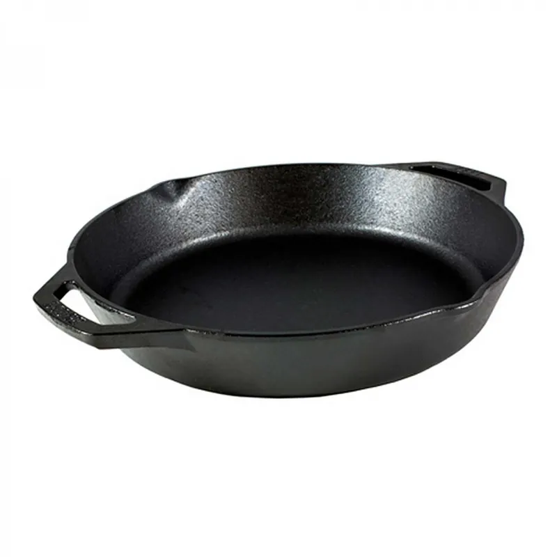 Discount Tigaie adanca rotunda din fonta cu manere Lodge 30 cm L-10SKL