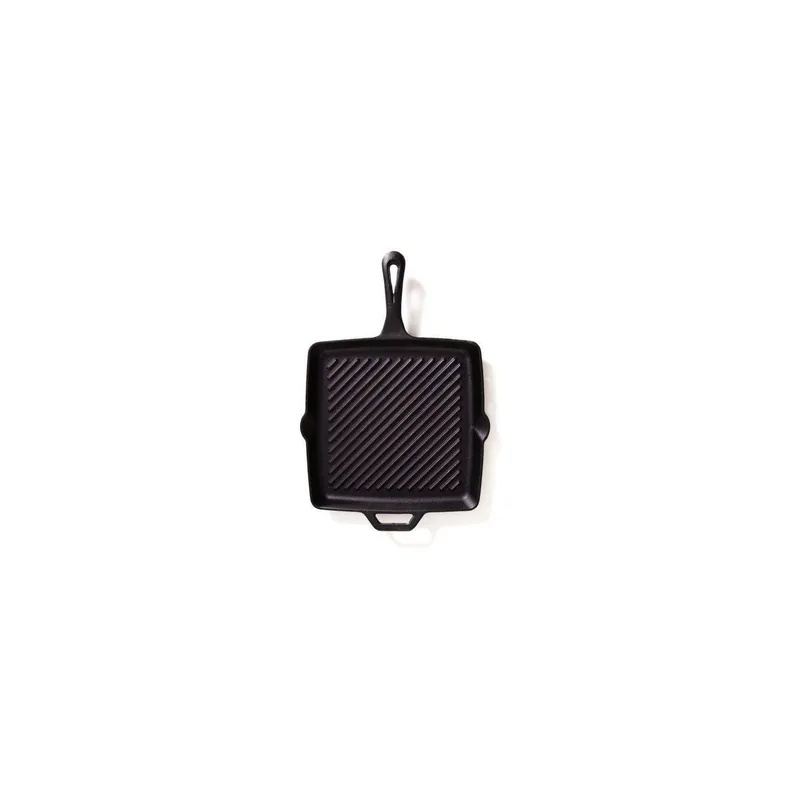 Tigaie grill patrata din fonta cu maner Camp Chef 28 cm CC-SK11R Retur ușor