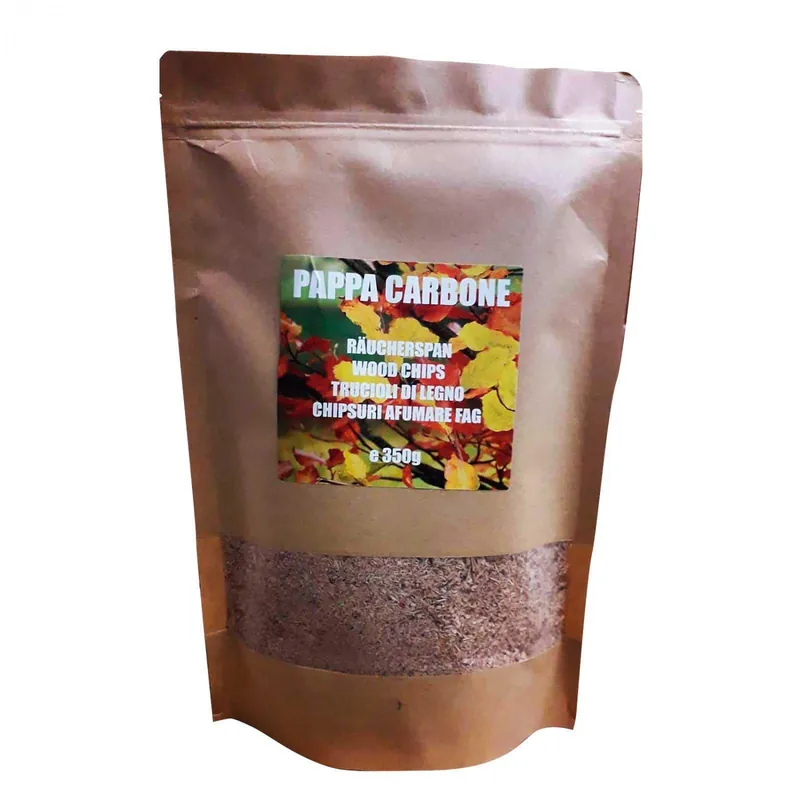 Aschii afumare lemn de fag marimea 1 Pappa Carbone FAGCLASS1 350 grame Chilipir