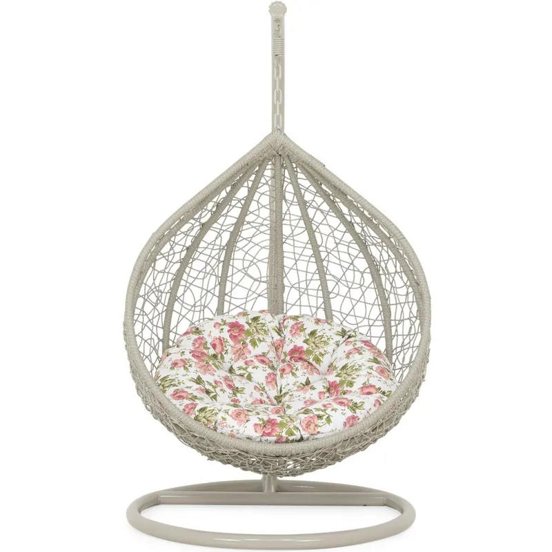 Reducere extra Leagan balansoar copii BOWL KIDS L. 85 x l. 60 x H. 150 cm, gri