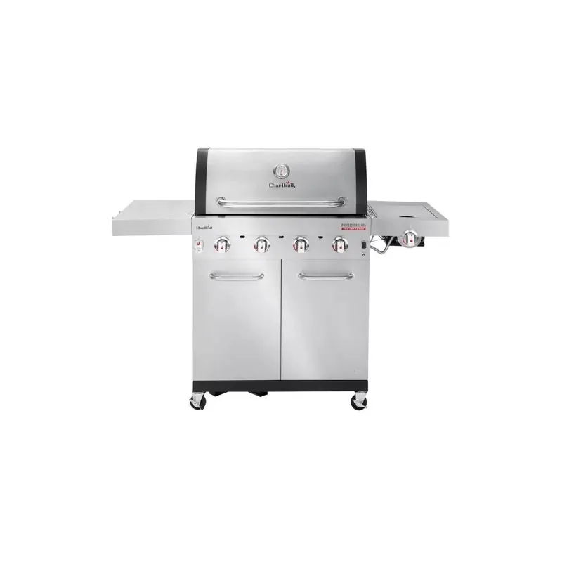 Ofertă specială Gratar pe gaz din inox Char-Broil Professional Pro S 4, grile din fonta, sear burner, TRU-Infrared 140921