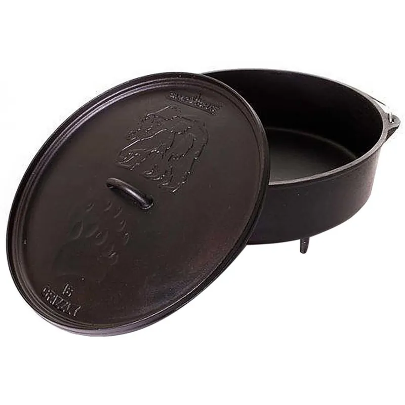 Ieftin Ceaun din fonta cu capac - cuptor olandez Camp Chef 41 cm 11 litri CC-SDO16