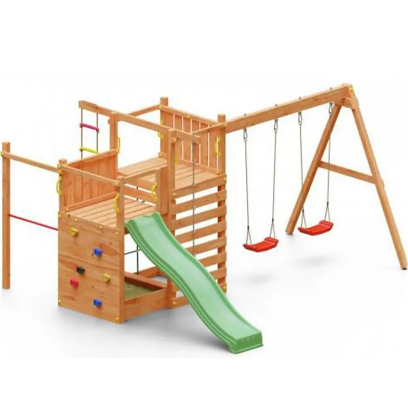 Complex Joaca Din Lemn 5in1 Fungoo Climbing Star 3 Plată sigură