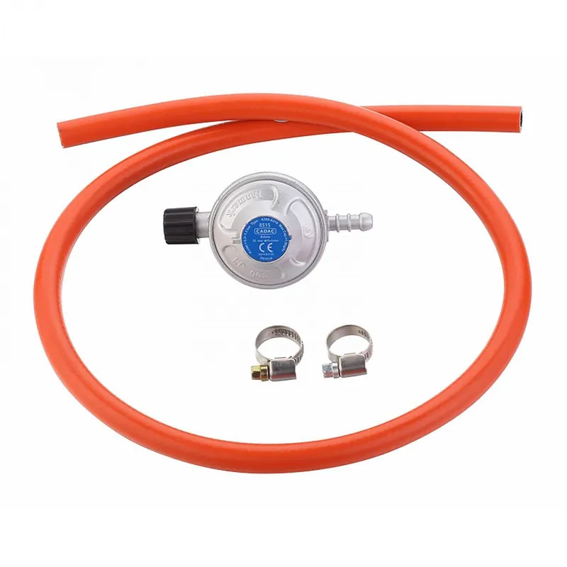 Ofertă Set regulator de presiune gaz si furtun cu filet 1 pe 4 Cadac 30mBar 8515