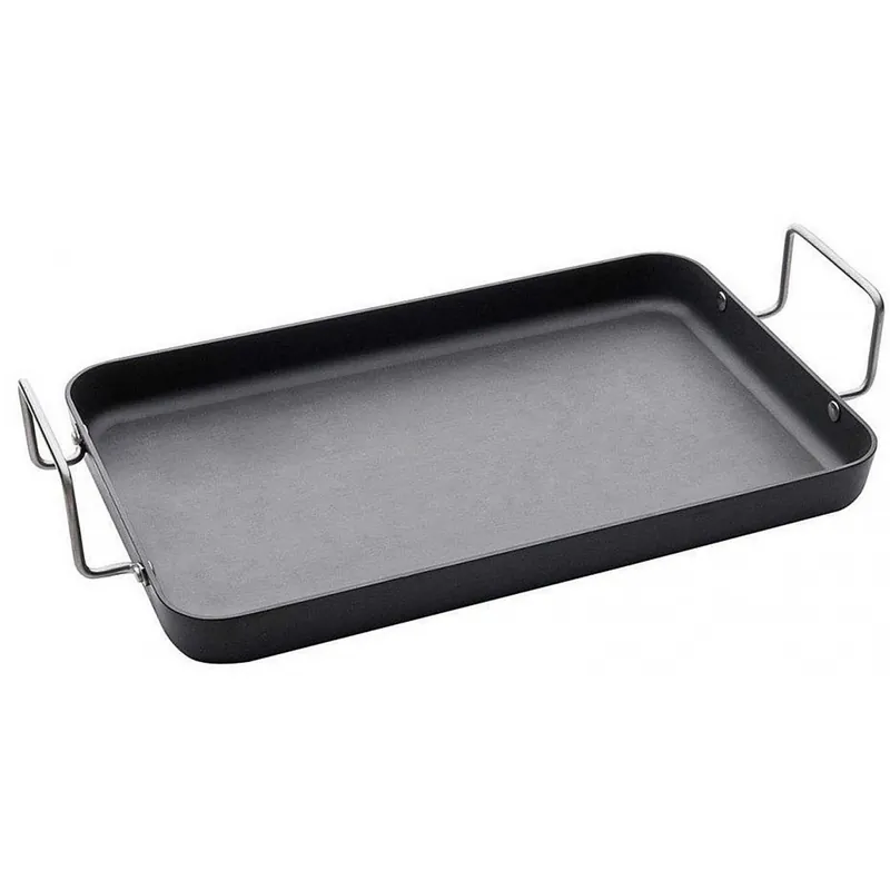 Tava antiaderenta 26,5 x 49 cm pentru gratar Cadac Meridian 98507 Preferatul clienților