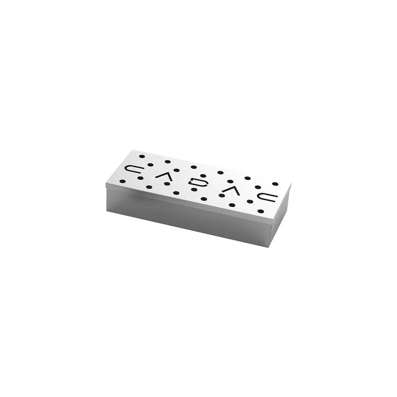 Plată securizată Cutie de afumare din inox pentru gratar 23x9x4 cm Cadac 98312V