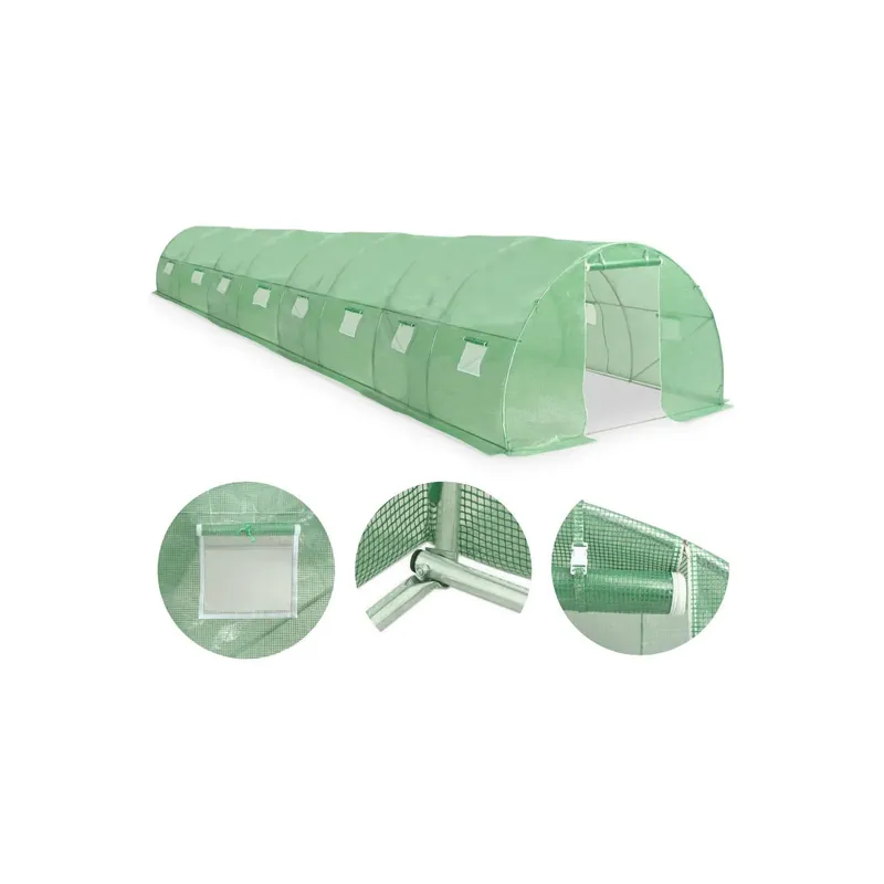 Plată securizată Sera 12 x 3 x 2 m,36 mp, cu teava galvanizata