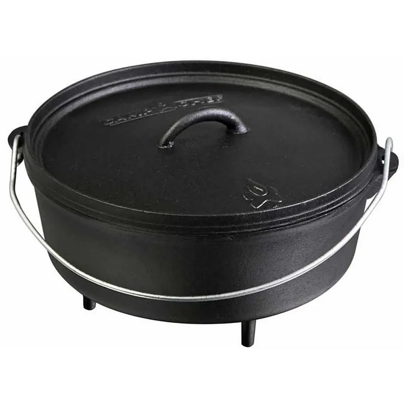 Plată securizată Ceaun din fonta cu capac - cuptor olandez Camp Chef 30,4 cm 5,6 litri CC-SDO12