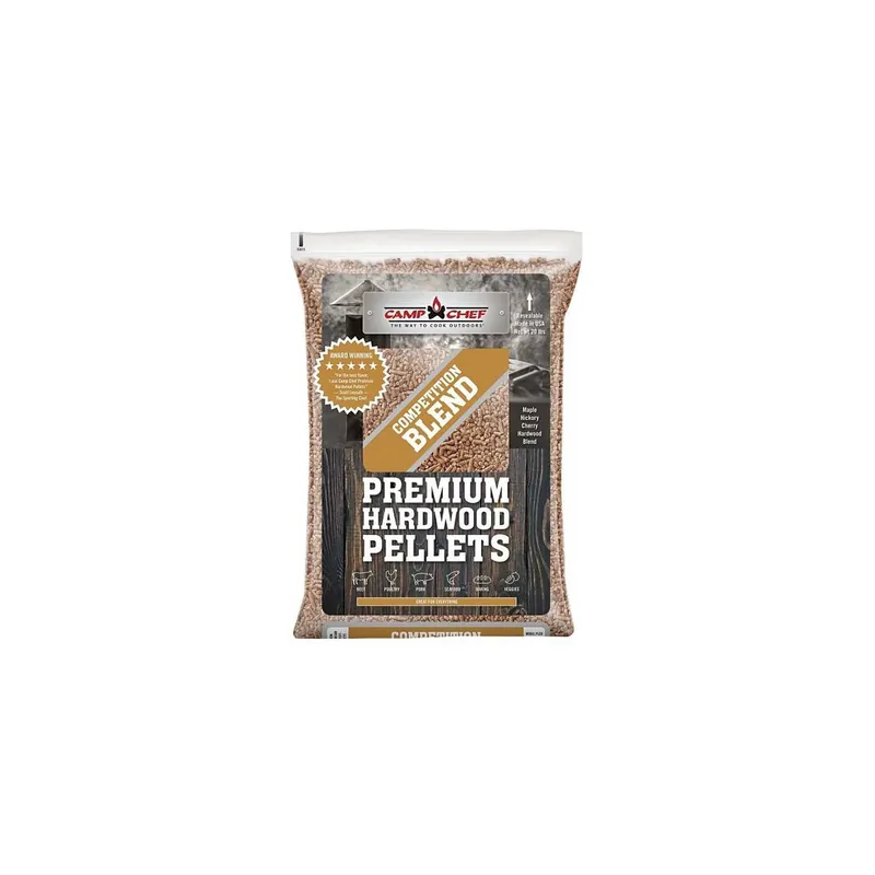 Peleti premium pentru Grill Camp Chef CC-PLCB, Competition blend, 9 Kg Plată sigură