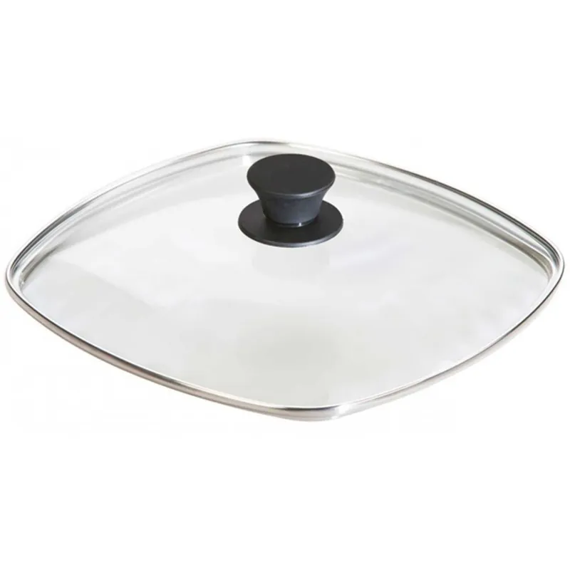 Capac din sticla patrat pentru tigaie Lodge 26 cm L-GLSQ10 Livrare expres