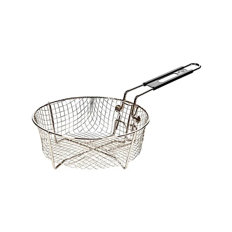 Cos rotund pentru prajire din otel inoxidabil cu diametru de 22 cm pentru ceaunele Lodge L-8FB2 Reducere