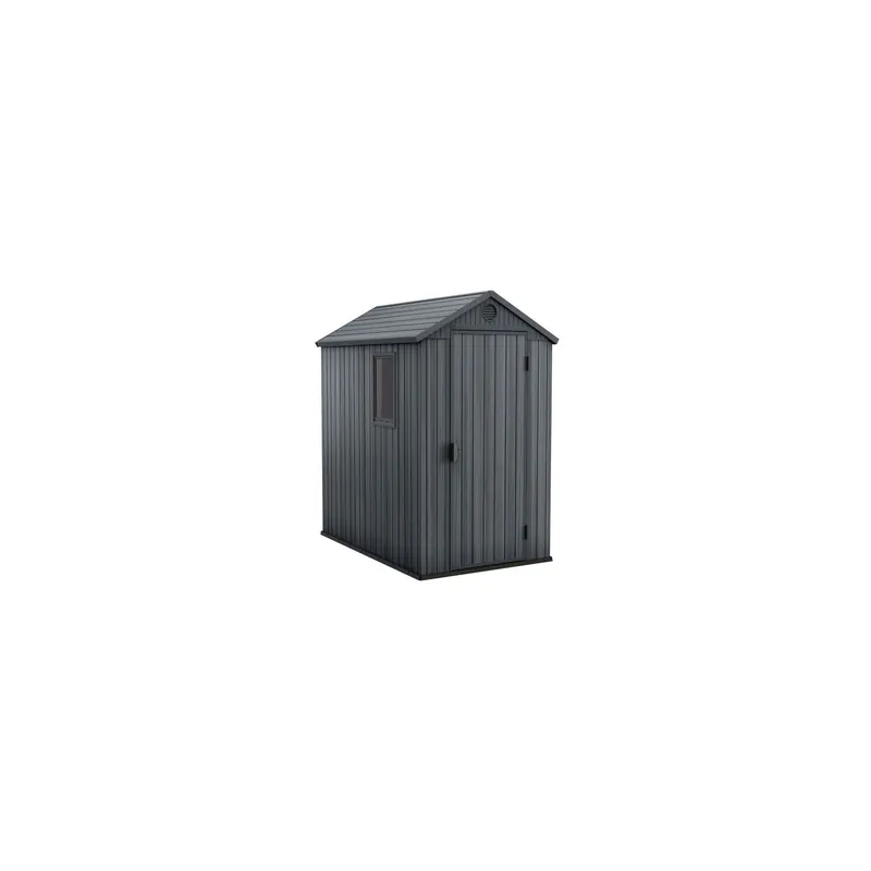 Casuta de gradina din plastic Darwin 4x6, KETER, gri Mai ieftin