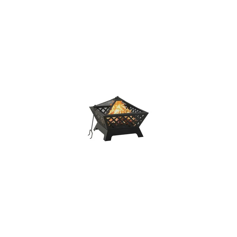Vatra de foc cu vatrai XXL, 64 cm Retur gratuit