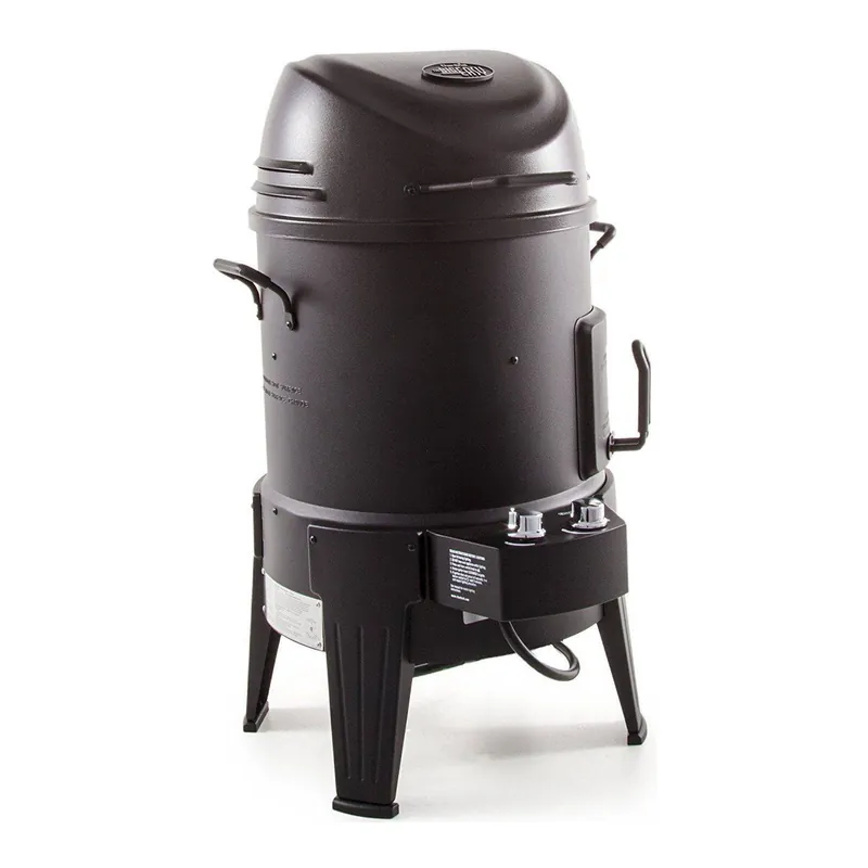 Afumatoare, cuptor si grill pe gaz cu arzator din Inox, Char-Broil The Big Easy 140678 Reducere de preț