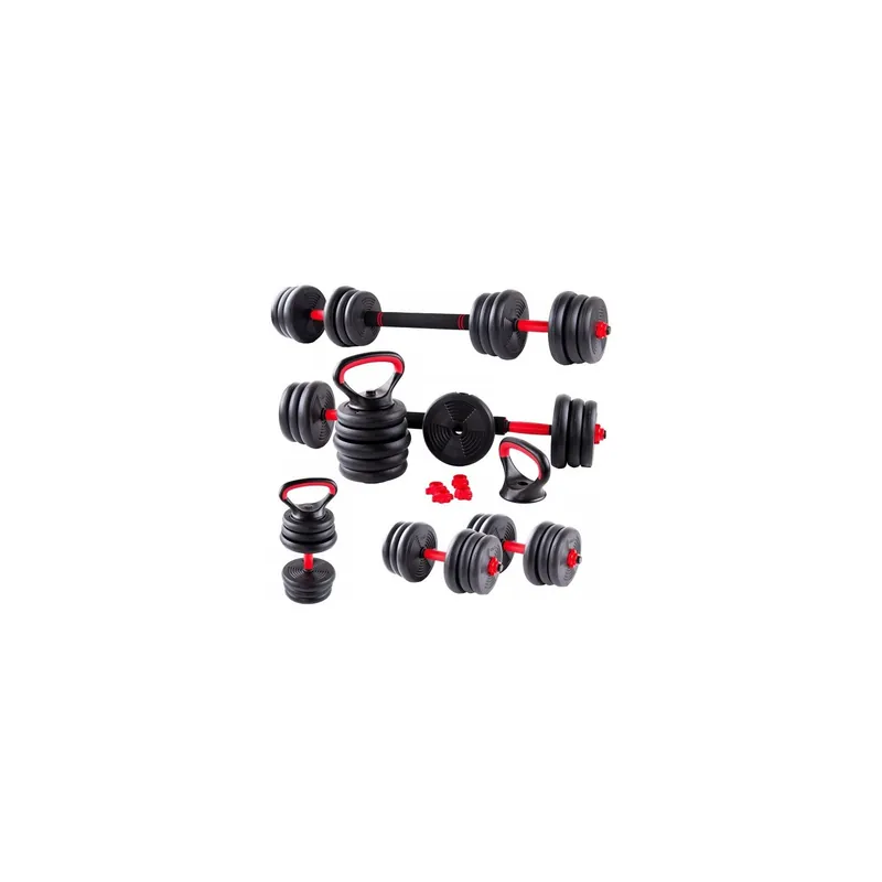 Gantera reglabila kettlebell FitTronic 6 in 1 de 50 kg KF50, cu o multitudine de combinatii posibile Reducere specială
