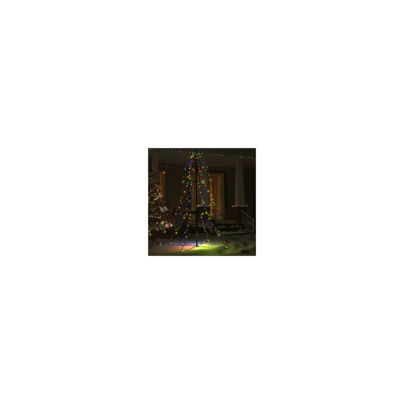 Brad Craciun conic, 200 LED-uri, 98x150 cm, interior & exterior Comandă acum