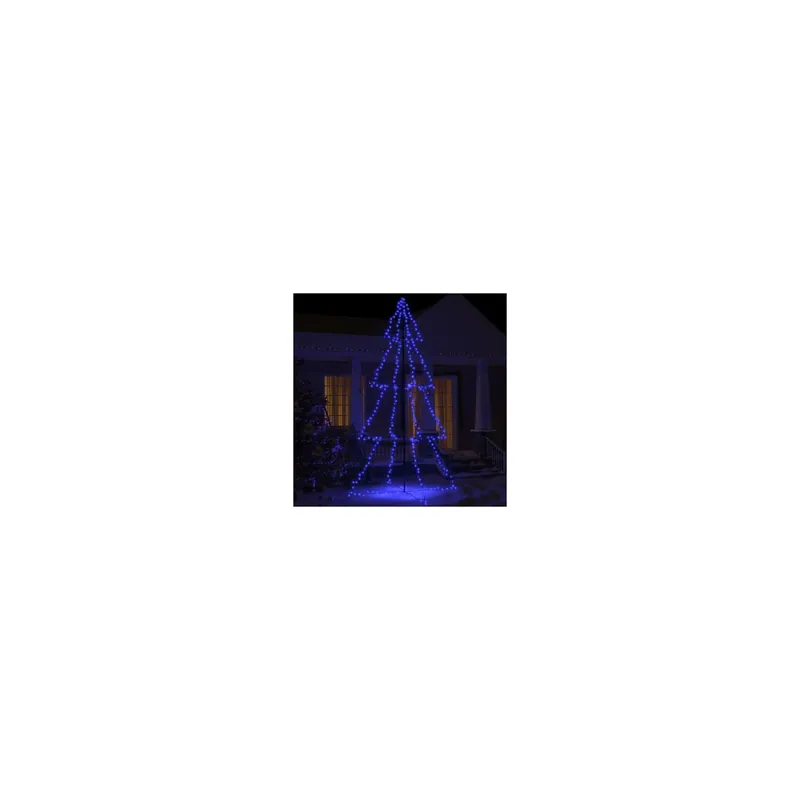 Brad Craciun conic 360 LED-uri, 143x250 cm, interior & exterior Premium